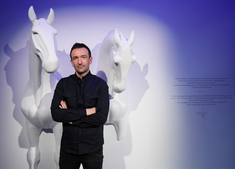 [VIDEO] Nova skulptura konja Hrvoja Dumančića