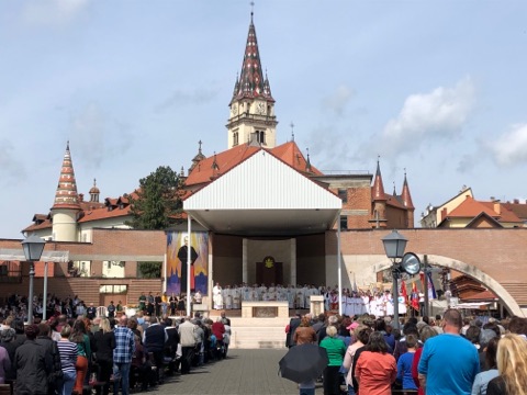 [VIDEO] Marija Bistrica: Brojni vjernici na hodočašću Bjelovarsko-križevačke biskupije