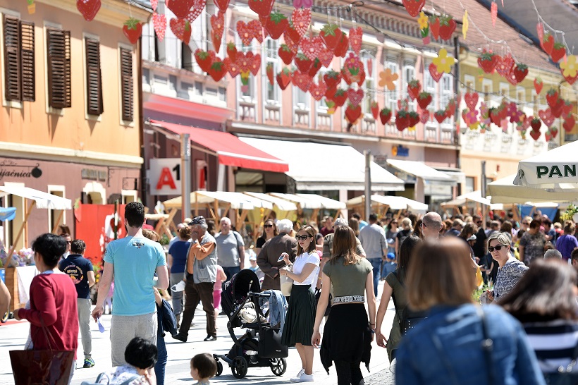 U Čakovcu se održava festival cvijeća i jagoda