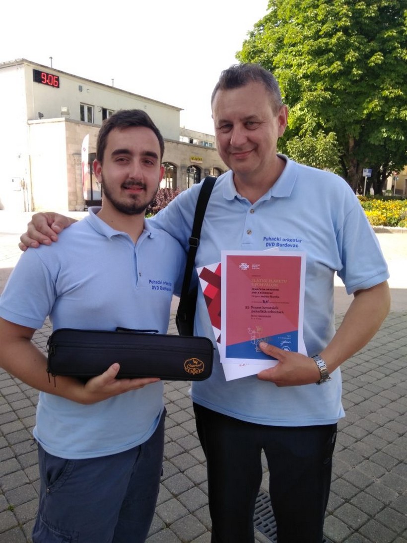 Puhački orkestar na prijamu kod gradonačelnika đurđevca (11)