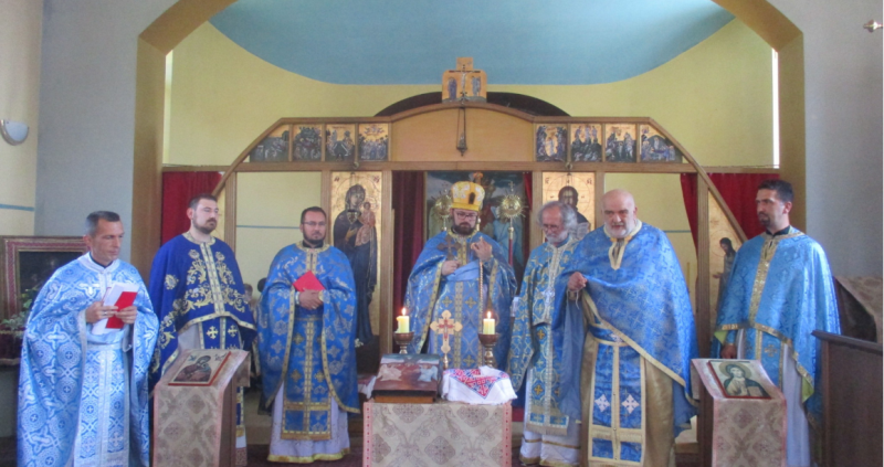 Ordinarij Križevačke eparhije mons. Milan Stipić predvodio liturgiju na blagdan Muke presvete Bogorodice u Samoboru