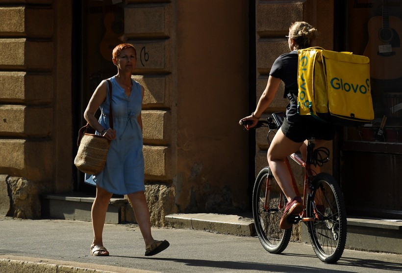 Zagreb: Na Gradskim Ulicama Sve Je Više Dostavljača Na Biciklima