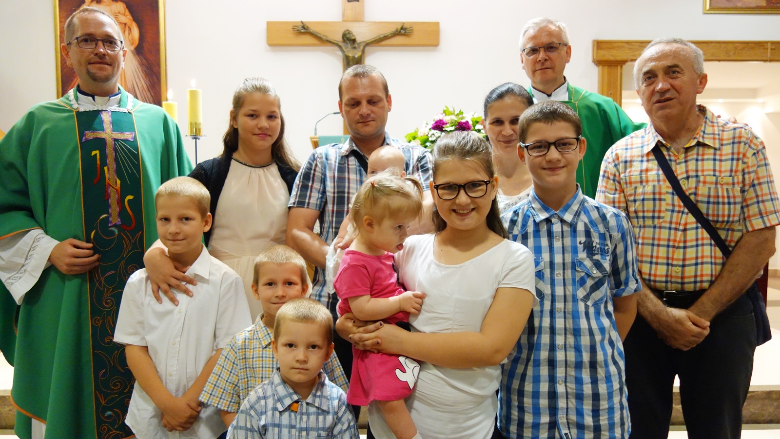 Kršteno osmo dijete obitelji Marošević