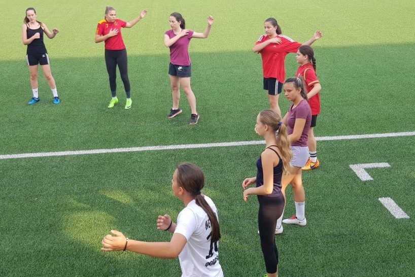 ŠRC Đurđevac // Počeli treninzi Ženske nogometne ekipe Graničar