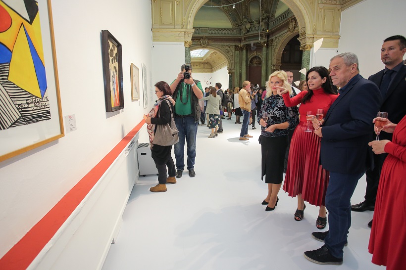 Zagreb: Svečano otvorenje izložbe Alexandera Caldera u Umjetničkom paviljonu