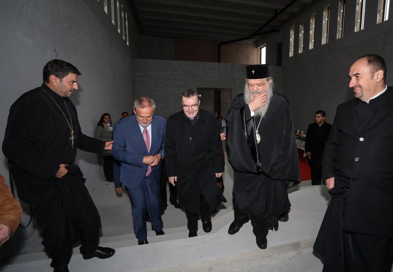 [VIDEO] Bandić u društvu Bozanića i poglavara Makedonske pravoslavne crkve obišao gradilišta vjerskih objekata