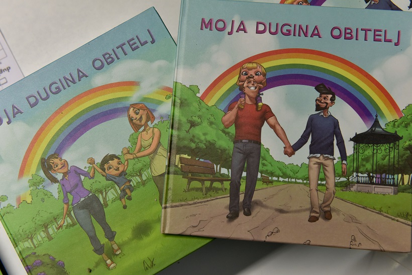 Zagreb: Predstavljena je 'Moja dugina obitelj na izletu', druga u seriji slikovnica o djeci istospolnih roditelja
