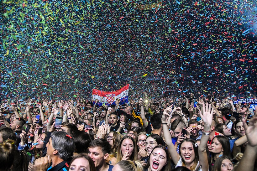 Zagreb: Koncert Prljavog kazališta povodom 30. godišnjice velikog koncerta na glavnom Trgu