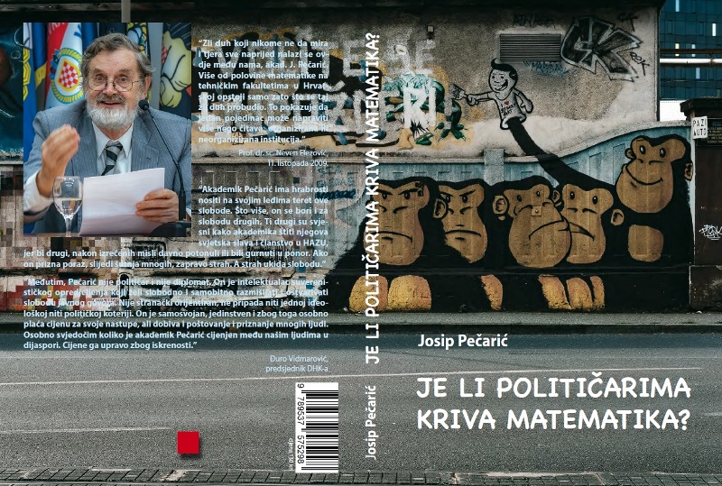 U četvrtak predstavljanje knjige “Je li političarima kriva matematika?” autora Josipa Pečarića