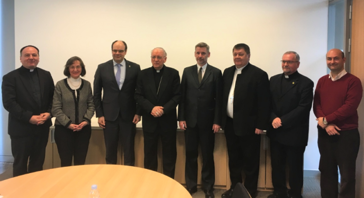 Bjelovarsko-križevački biskup Vjekoslav Huzjak na susretu predsjednika CEC-a s članovima Vijeća HBK za ekumenizam i dijalog