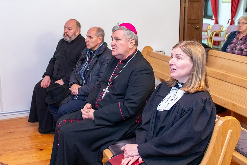 [FOTO] Biskup Košić i pastorica Elina održali zajedničku molitvu za jedinstvo kršćana