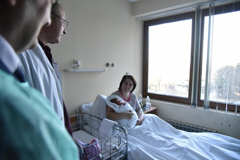 Župan Darko Koren Posjet Rodilištu 2020, Koprivnica (2)