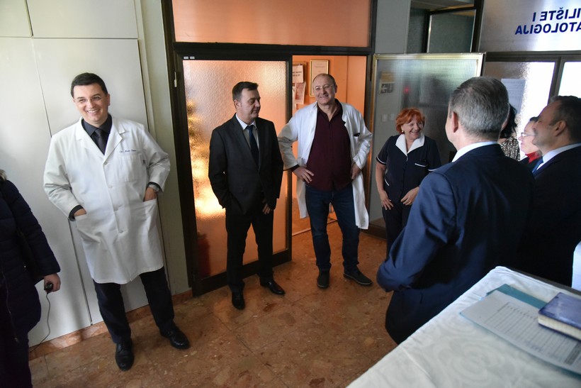 Župan Darko Koren Posjet Rodilištu 2020, Koprivnica (4)