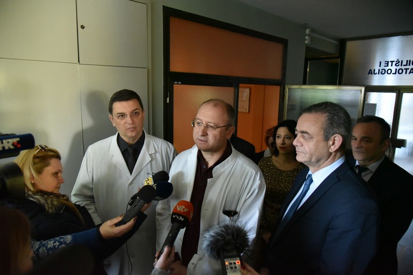 Župan Darko Koren Posjet Rodilištu 2020, Koprivnica (6)