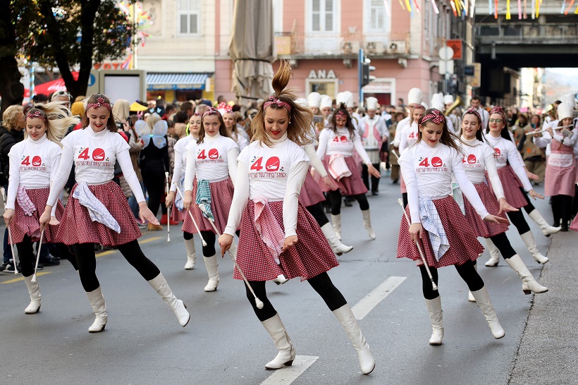 Međunarodna karnevalska povorka u Rijeci kruna je karnevalskih svečnosti na Kvarneru