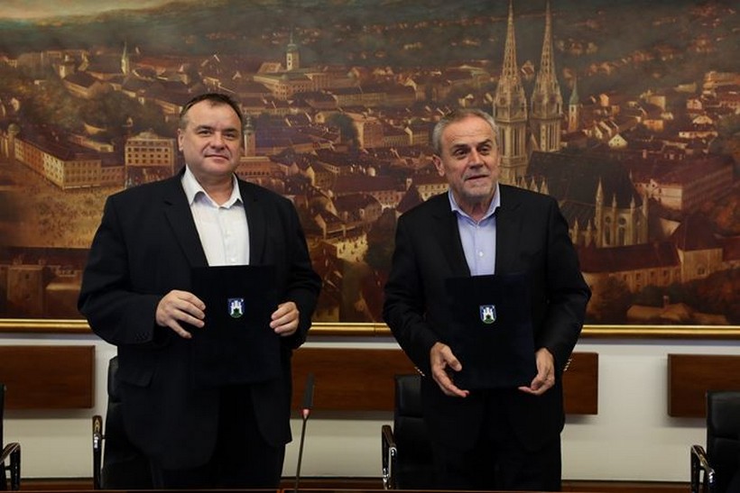 Dinko Pirak i Milan Bandić potpisali Povelju o suradnji i prijateljstvu Zagreba i Čazme