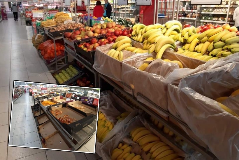 [FOTO] Provjerili smo opskrbljenost robe u koprivničkim trgovinama: ‘Proizvodi redovito stižu i nema razloga za paniku i sumanutu kupnju’