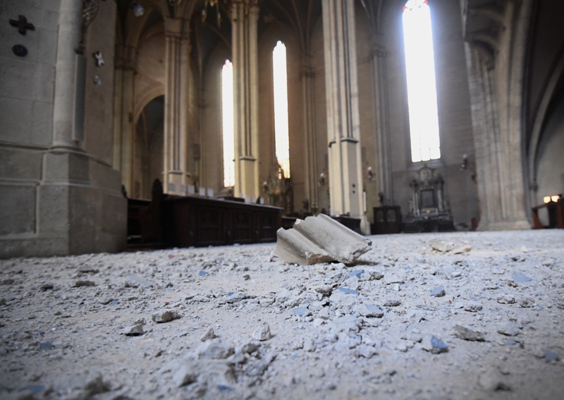 potres zagreb katedrala