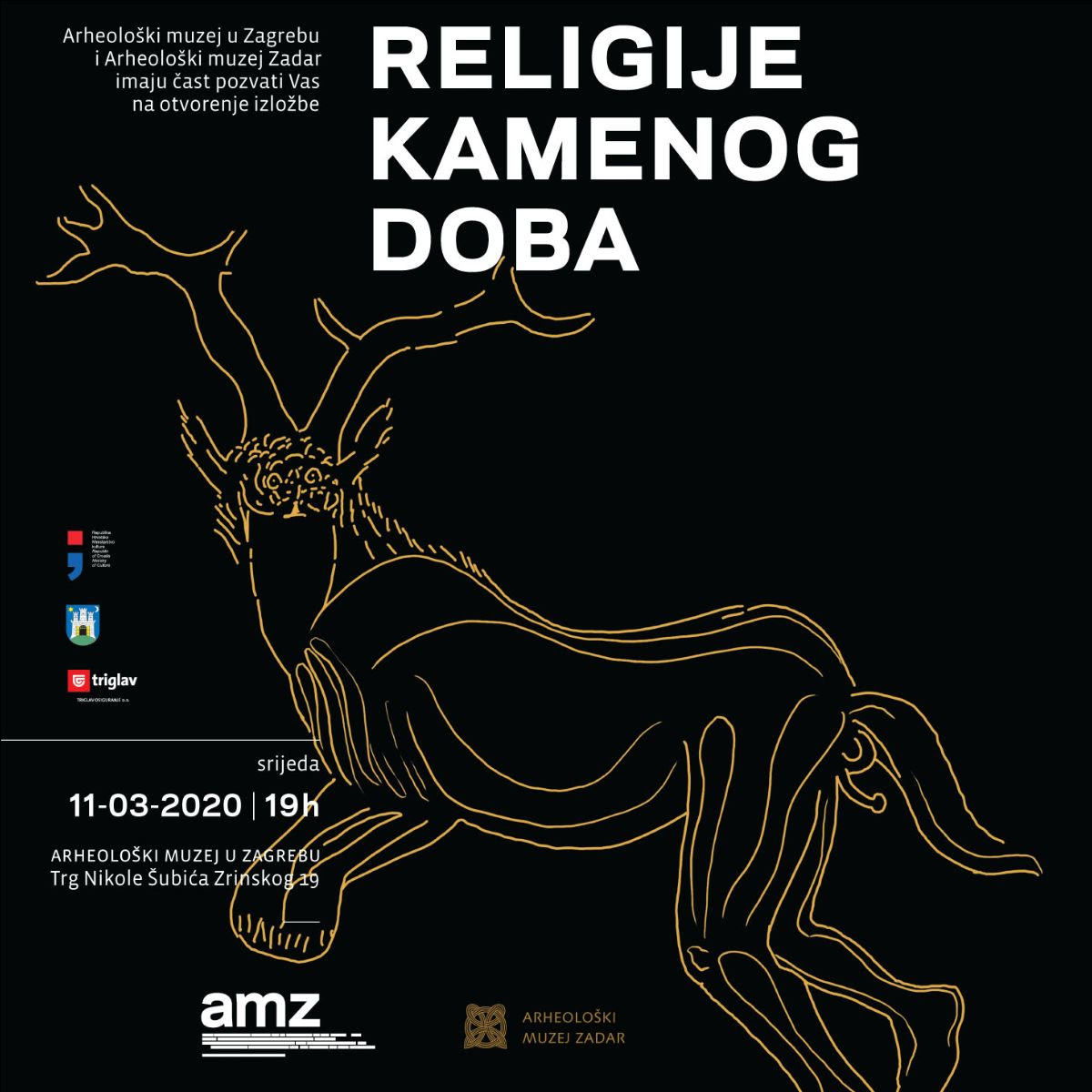 Otvorenje izložbe “Religije kamenog doba” u Arheološkom muzeju u Zagrebu