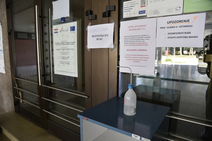 U Koprivničko-križevačkoj županiji dva nova slučaja zaraze, šest osoba oporavljeno