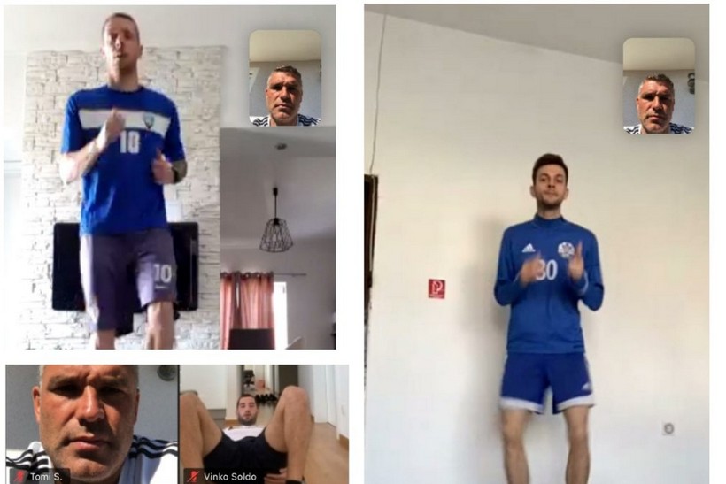 [VIDEO] Nogometaši Slaven Belupa startali sa zajedničkim online treninzima