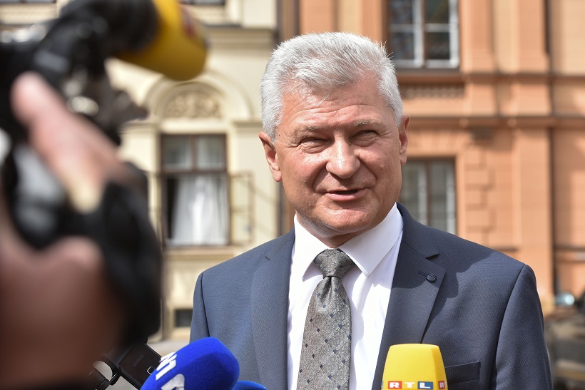 Zagreb: Dolazak članova vladajuće koalicije na sastanak o parlamentarnim izborima