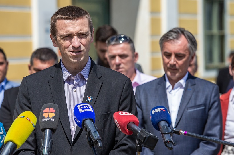Miroslav Škoro i Ivan Penava u Vukovaru najavili kako zajedno izlaze na parlamentarne izbore