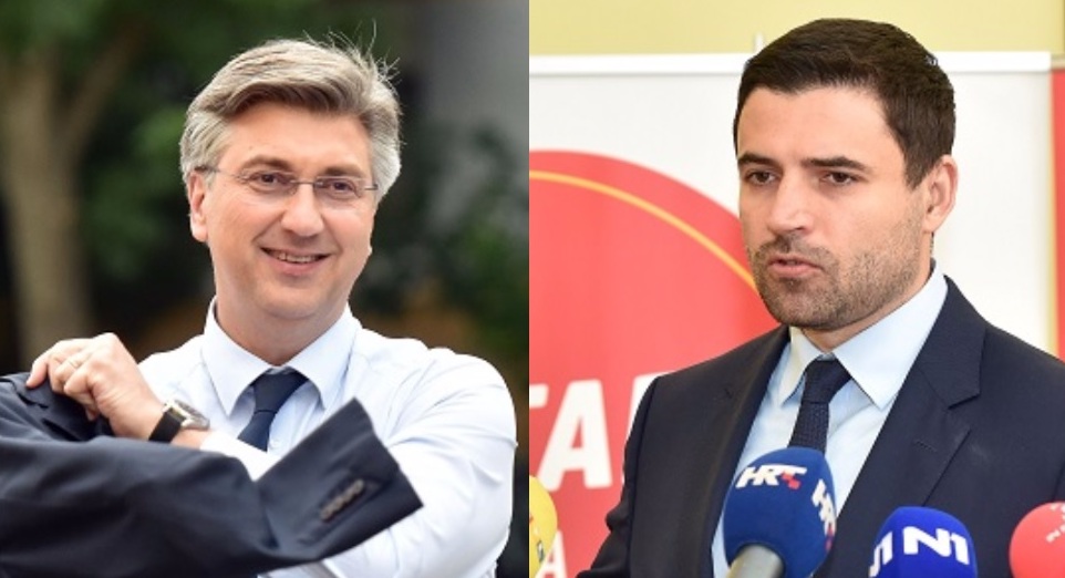 Plenković: Želimo građanima dati socijalnu sigurnost / Bernardić: Birate između dva bitno različita puta