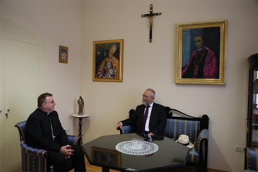 Kardinal Bozanić primio veleposlanika Republike Hrvatske pri Svetoj Stolici