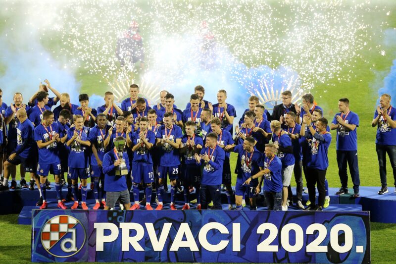 Dinamo na praznom Maksimiru proslavio naslov prvaka