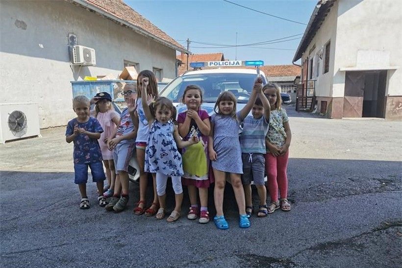 Mališani iz Dječjeg vrtića Ivančica u Koprivničkom Ivancu učili o prometnim pravilima