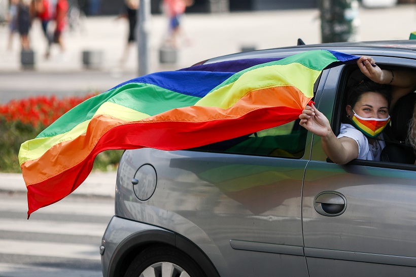 Zbog loše epidemiološke situacije pripadnici LGBTIQ zajednice organizirali akciju Ponos na četiri kotača