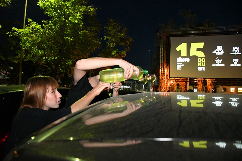 Prvo bjelovarsko drive in kino u sklopu DOKUarta