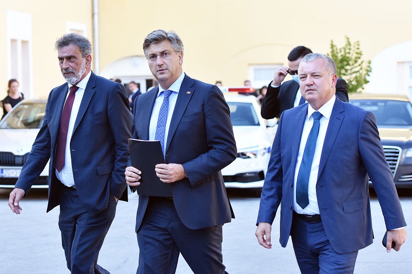 Čakovec: Održan radni sastanak župana Posavca i premijera Plenkovića