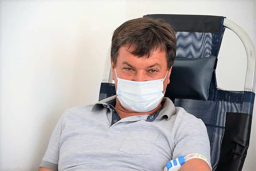Karlo Jandrlić darivao krv 122 puta