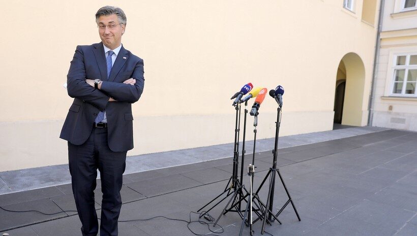 Andrej Plenković obratio se medijima nakon posljednje sjednice Vlade u ovom mandatu