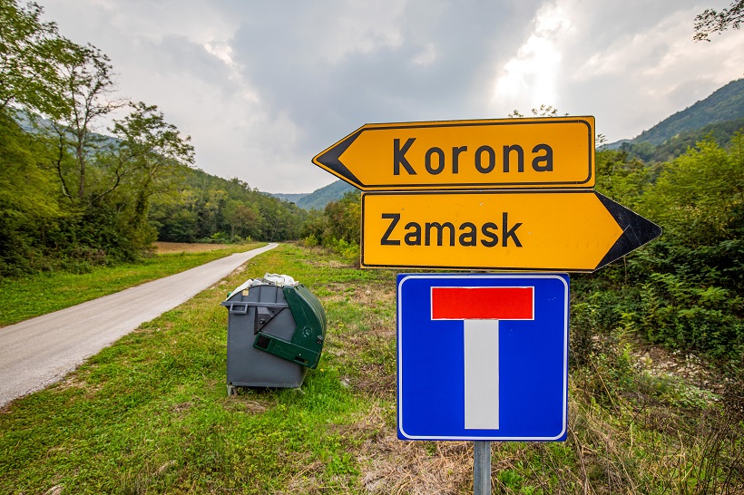 Selo Korona u Istri