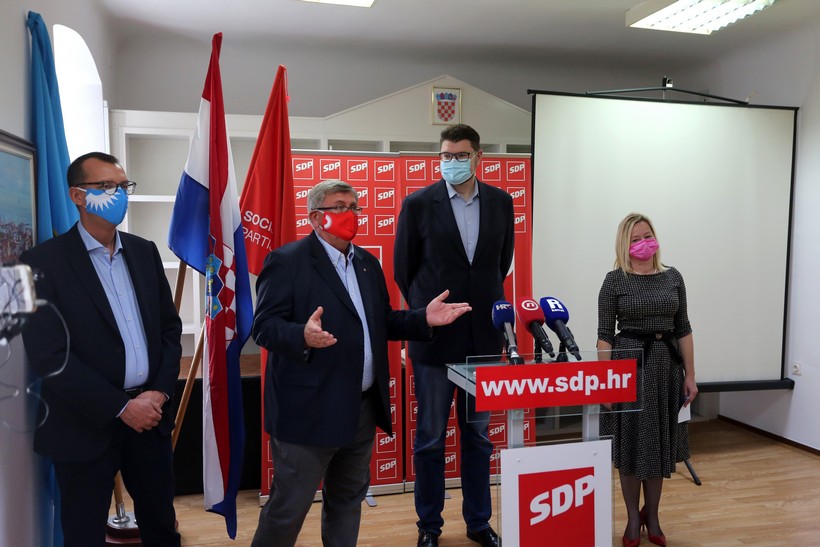 Rijeka: SDP presdtavio svoje kandidate za gradonačelnika i zamjenika