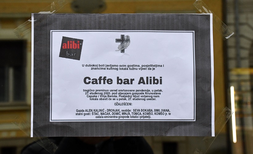 Požega: Caffe bar "Alibi" dobio svoj posljednji ispraćaj