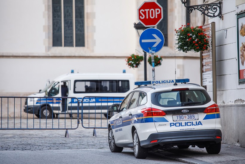 Zagreb: Policijsko osiguranje nakon pucnjave na Markovom trgu