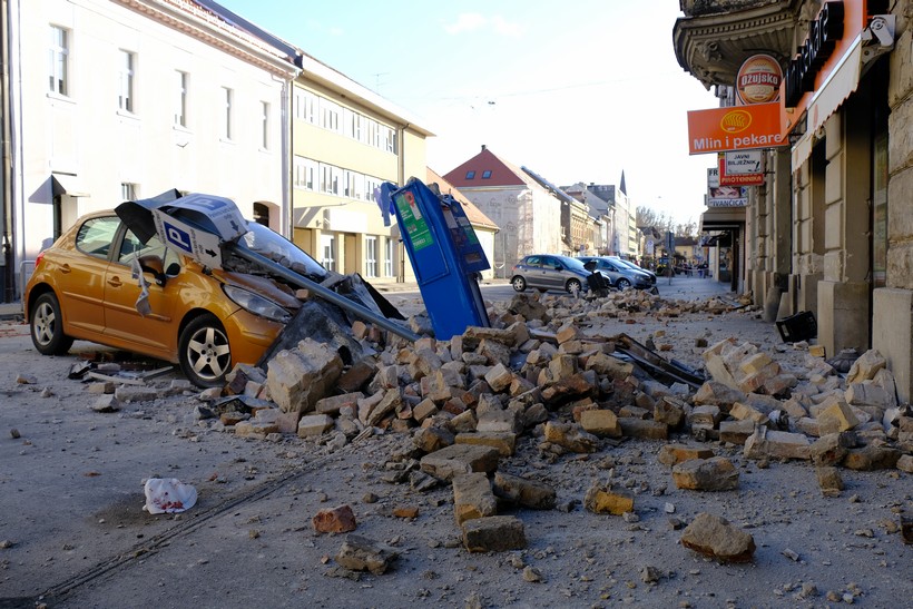 Velike posljedice razornog potresa u Sisku