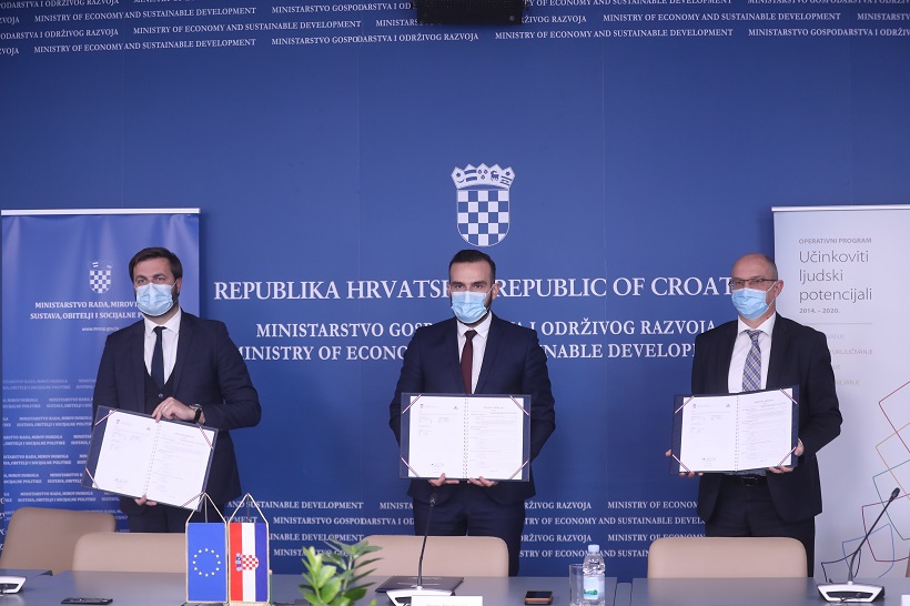 Ministri Aladrović i Ćorić potpisali ugovor za stipendiranje u obrtničkim zanimanjima