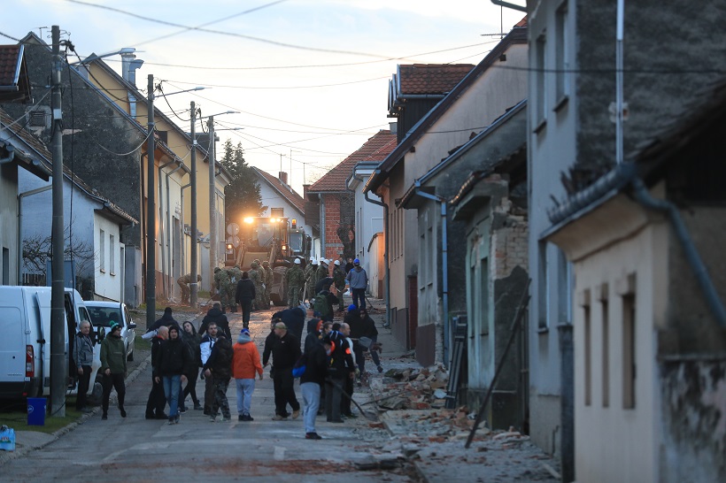 Posljedice Razornog Potresa U Petrinji I Okolici