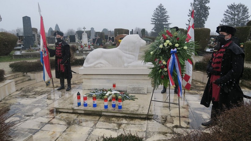 Dan sjedinjenja Međimurja s maticom zemljom Hrvatskom - grob dr. Ivana Novaka u Čakovcu (2)
