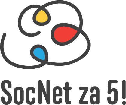 SocNetza5!_logo_u boji