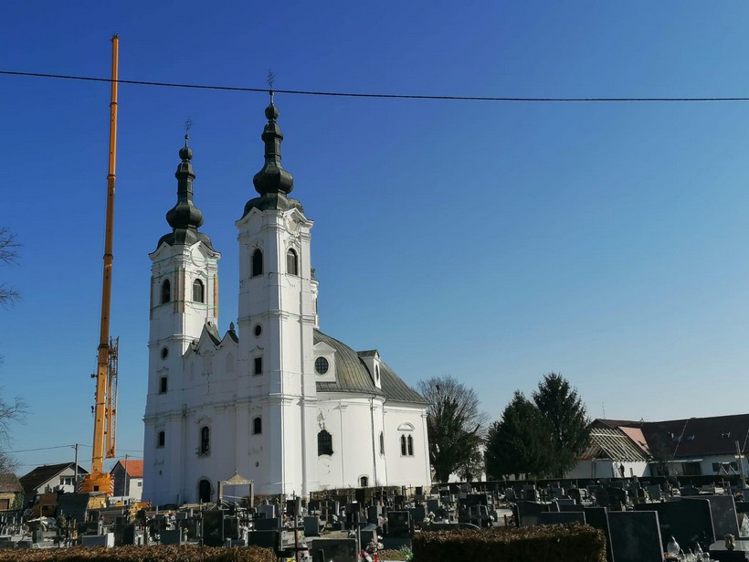🖼️ Počeli radovi na jednoj od najvrjednijih baroknih crkvi kontinentalne Hrvatske