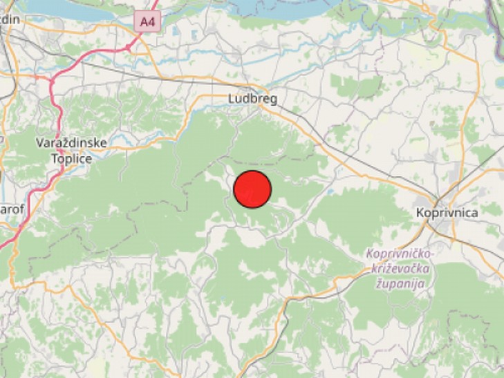 potres ludbreg koprivnica
