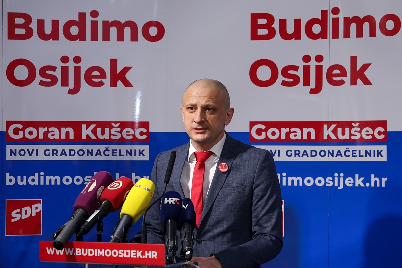Goran Kušec SDP-ov je kandidat za gradonačelnika Osijeka