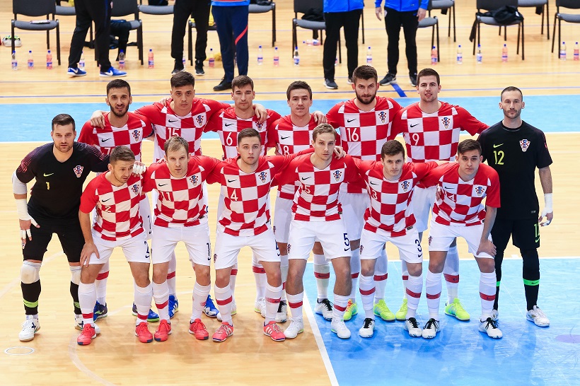 Osijek: Hrvatska futsal reprezentacija protiv Ukrajine za odlazak na EP