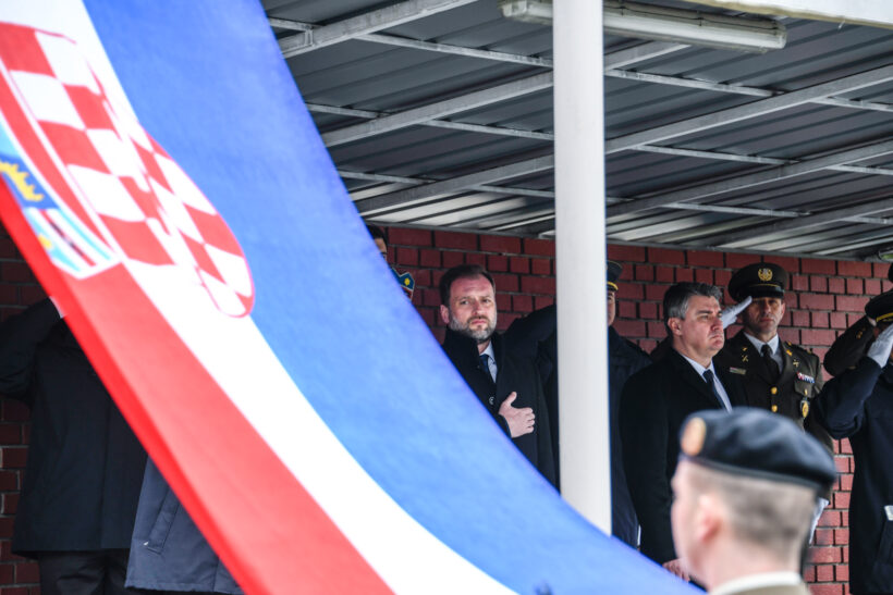 Svečana prisega ročnika na dragovoljnom vojnom osposobljavanju